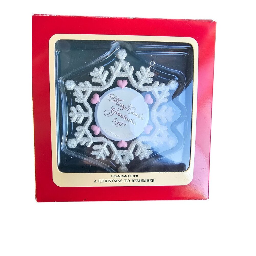 New! 1991 Heirloom Collection Carlton Cards A SPECIAL‎ GIFT Ornament